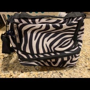 Wildkin Zebra Print Lunch Bag